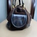 Juicy Couture Vintage Brown Velour Hobo Handbag