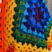 Color Fest Ruana Handmade Crochet by Tribal Bae