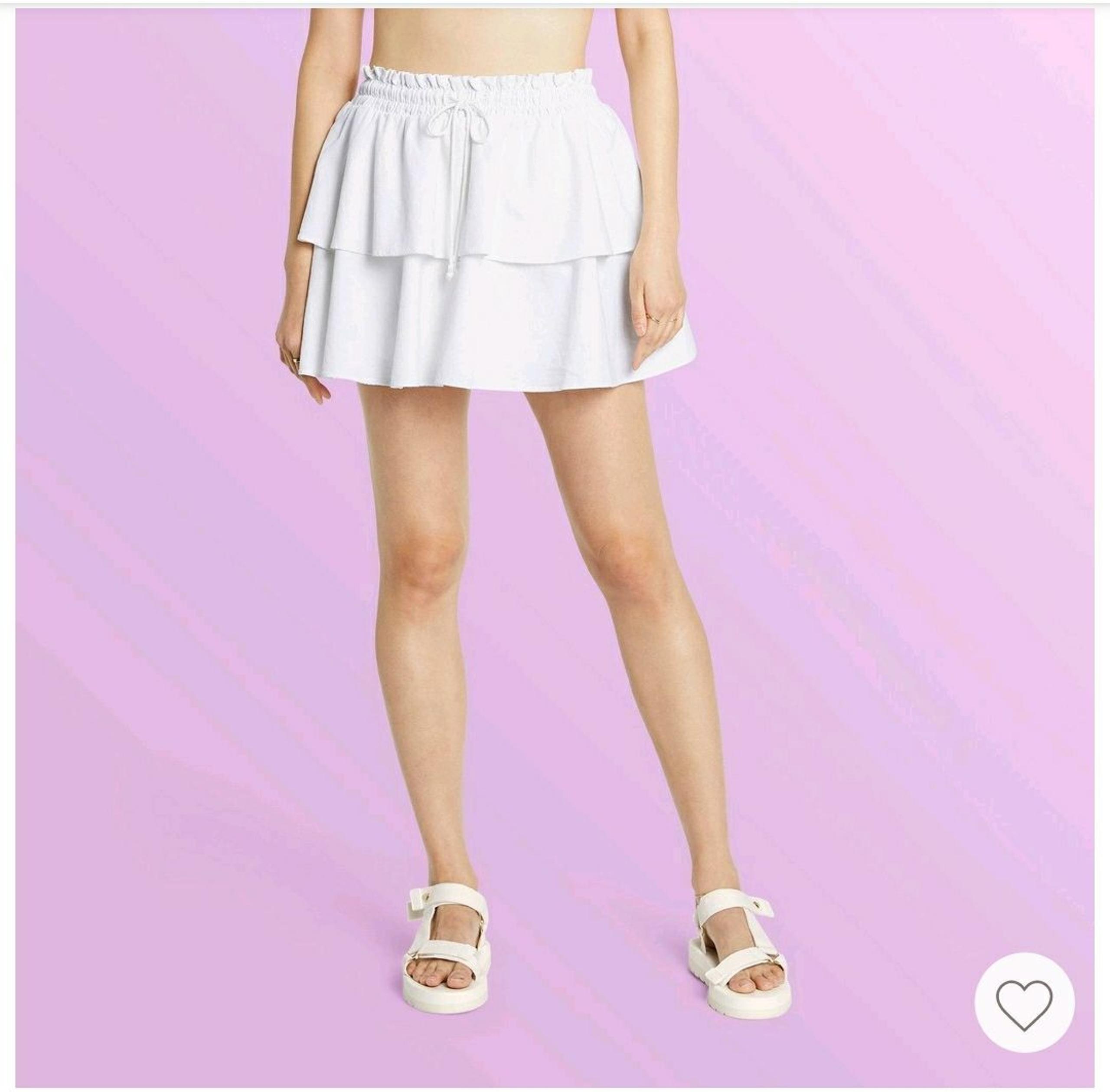 Stoney Clover Lane x Target Women's High-Rise Ruffle Mini Skirt - Size Medium