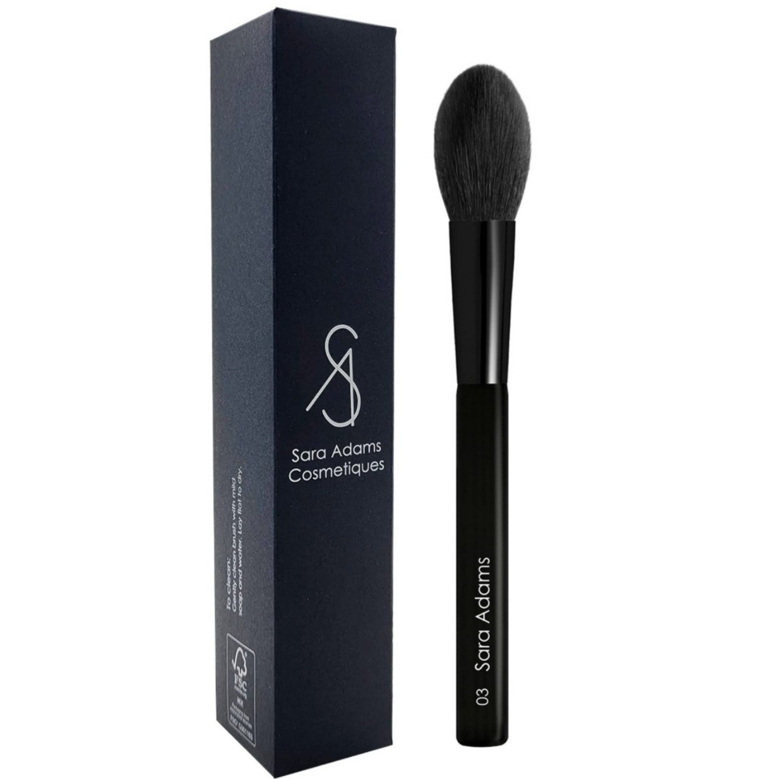 Sara adams cosmetiques Tulip Blush & Powder Brush #03