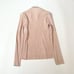 Issey Miyake fete pleats peach mock neck