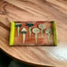 NIB Vintage Cheese Markers PIER 1 Imports Set of 6 Metal Silver Cheese Markers