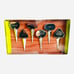 NIB Vintage Cheese Markers PIER 1 Imports Set of 6 Metal Silver Cheese Markers