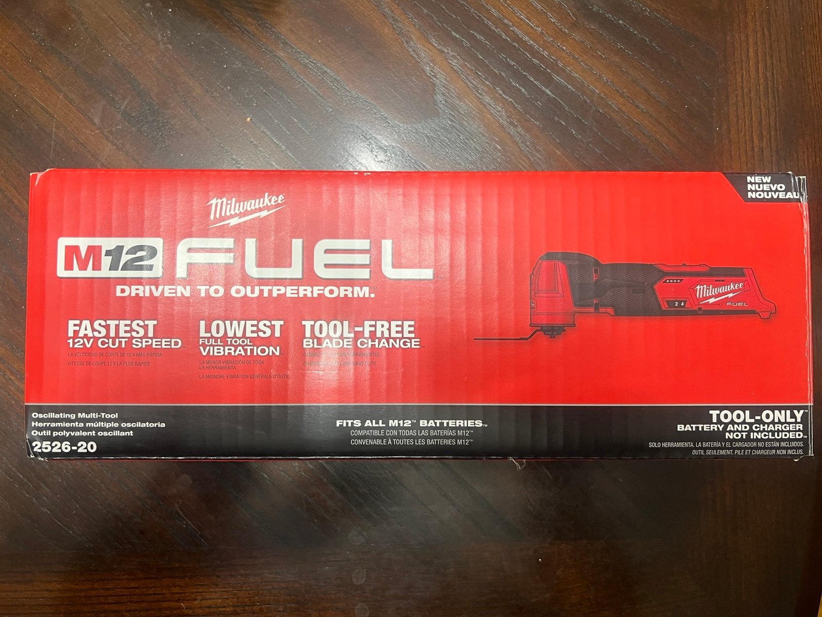 Milwaukee M12 FUEL multi tool