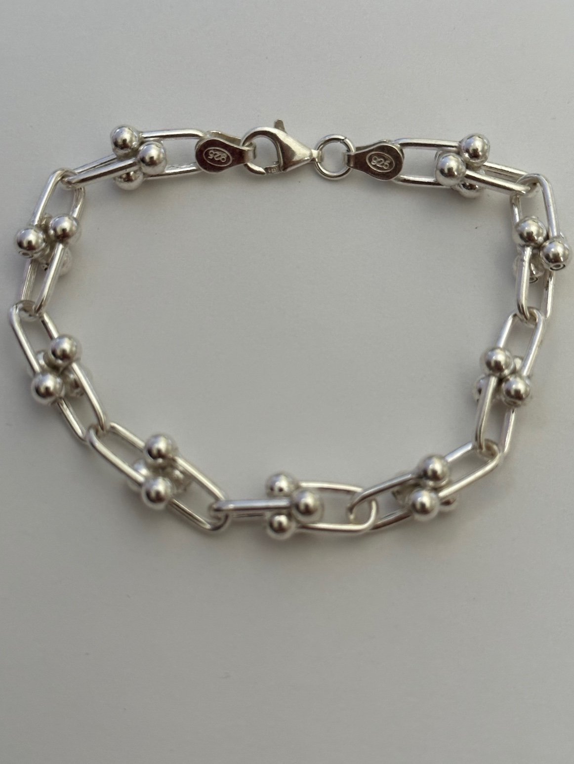 925 Silver 7.25” bracelet 7.25 inches link chain unisex