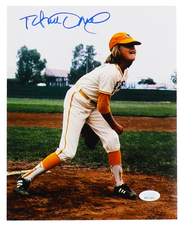 Tatum O'Neal (Portrayed Amanda Wurlitzer) The Bad News Bears Signed 8x10 Photo