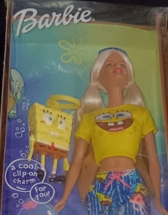 Barbie, Sponge Bob square pants collaboration