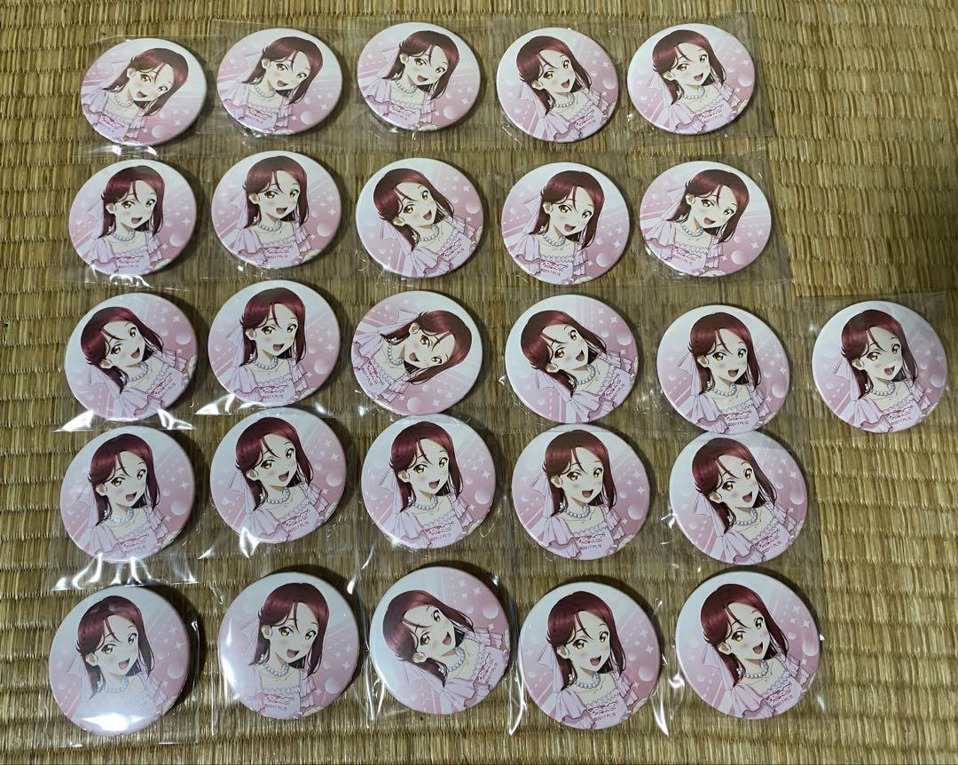 Love Live Sunshine Aqours Riko Sakurauchi Countdown Live Can Badge 26 Piece Set