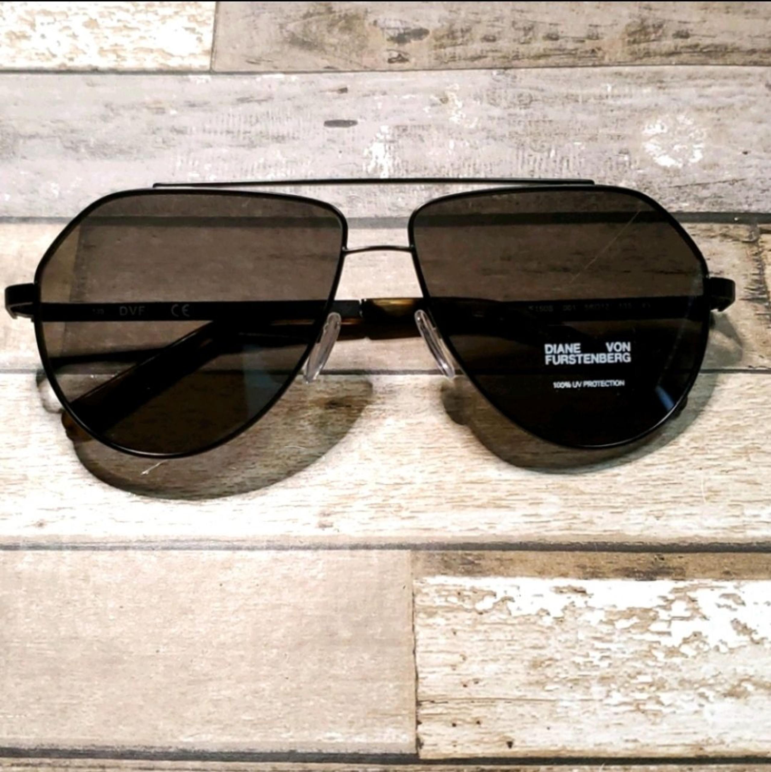 DVF Aviator Sunglasses