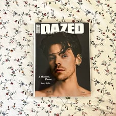 harry styles dazed magazine