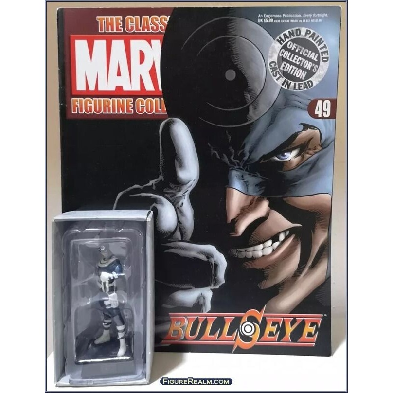 Eaglemoss 1:16 Classic Marvel Figurine w/Book: Bullseye #49