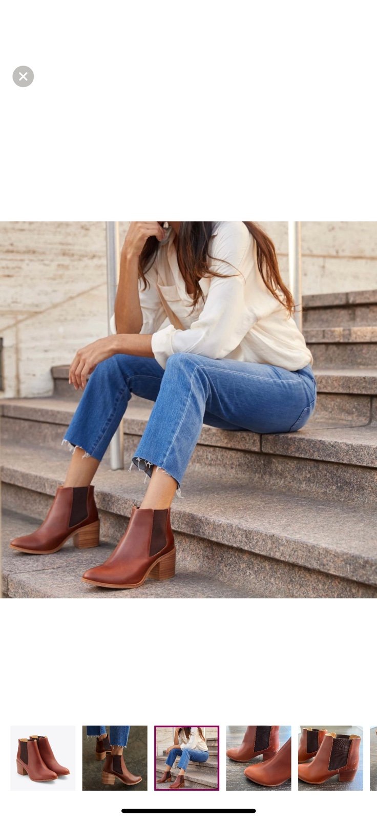 Nisolo Heeled Chelsea Boot - Burgundy
