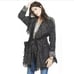Free people Fringe Wrap Blanket Twed Coat