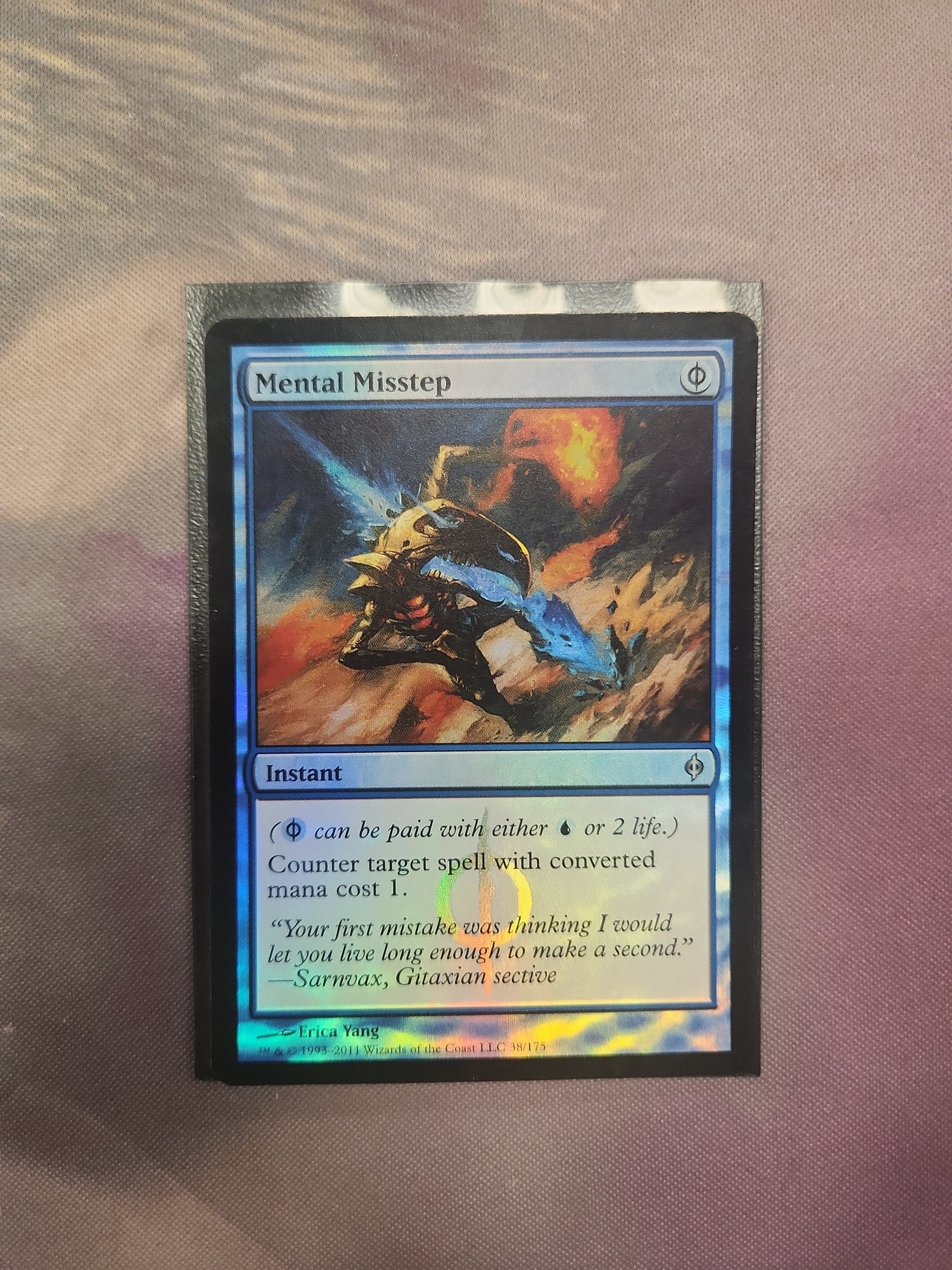 MTG mental misstep foil
