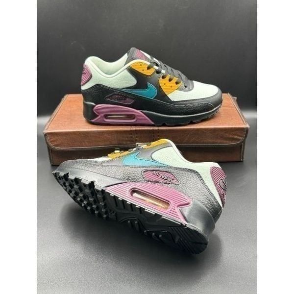 Wmns Air Max 90 'Silver Bordeaux Teal'