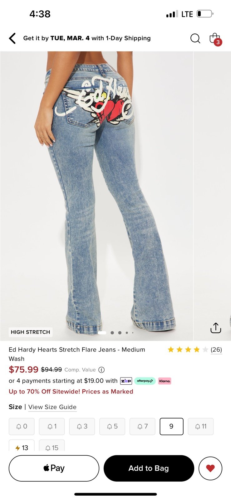 Ed Hardy Jeans (FashionNova)
