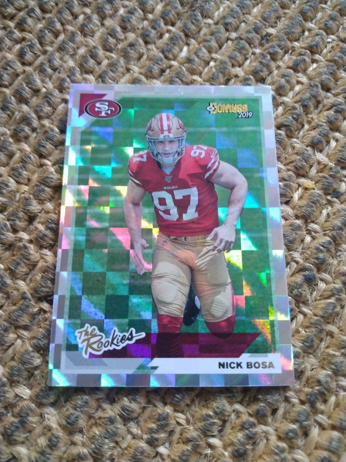 2019 NFL Donruss Nick Bosa THE ROOKIES