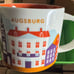 Starbucks Coffee 14oz AUGSBURG Germany Mug YAH YOU ARE HERE