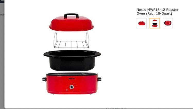 Nesco 18qt roater