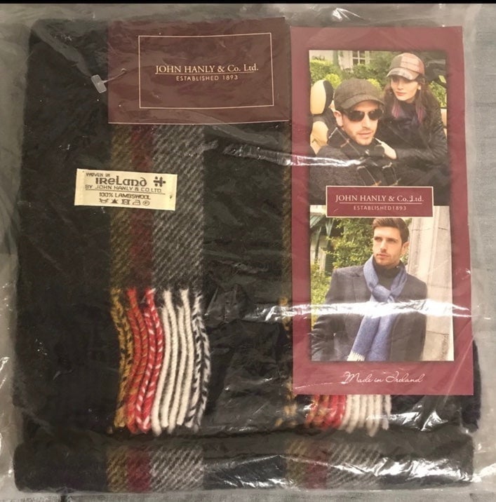John Hanly & Co Ltd. 100% Large Irish Lambswool Scarf