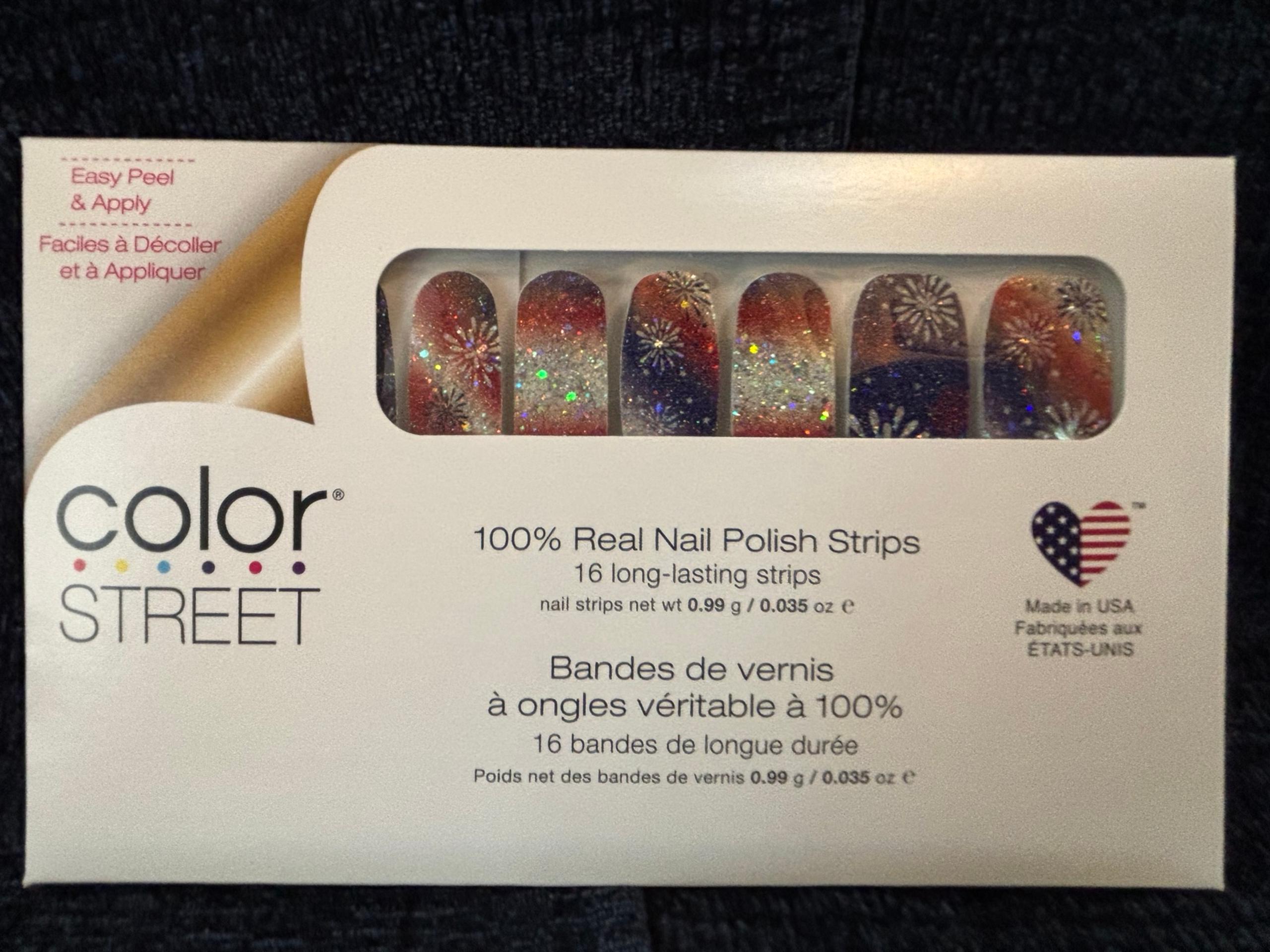 Color Street Light Show Nail Polish Strips. Retired Set