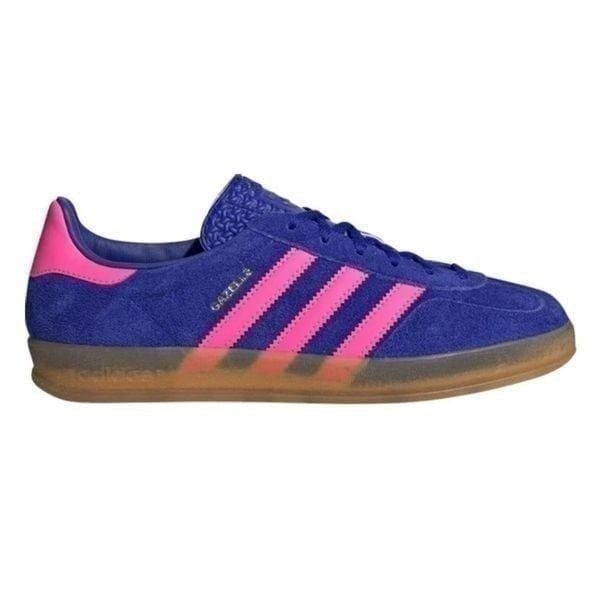NWT Adidas Gazelle Indoor W Sneakers Blue Lucid Pink Size Women’s 7.5