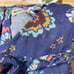 Marine Layer NWT Laney Mini Dress Linen Blend Marlin Hibiscus Size XL Rope Belt