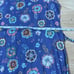 Marine Layer NWT Laney Mini Dress Linen Blend Marlin Hibiscus Size XL Rope Belt