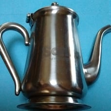 Vintage Sanka Decaffeinated Coffee 14 oz. Stainless Prep Server Carafe Decanter