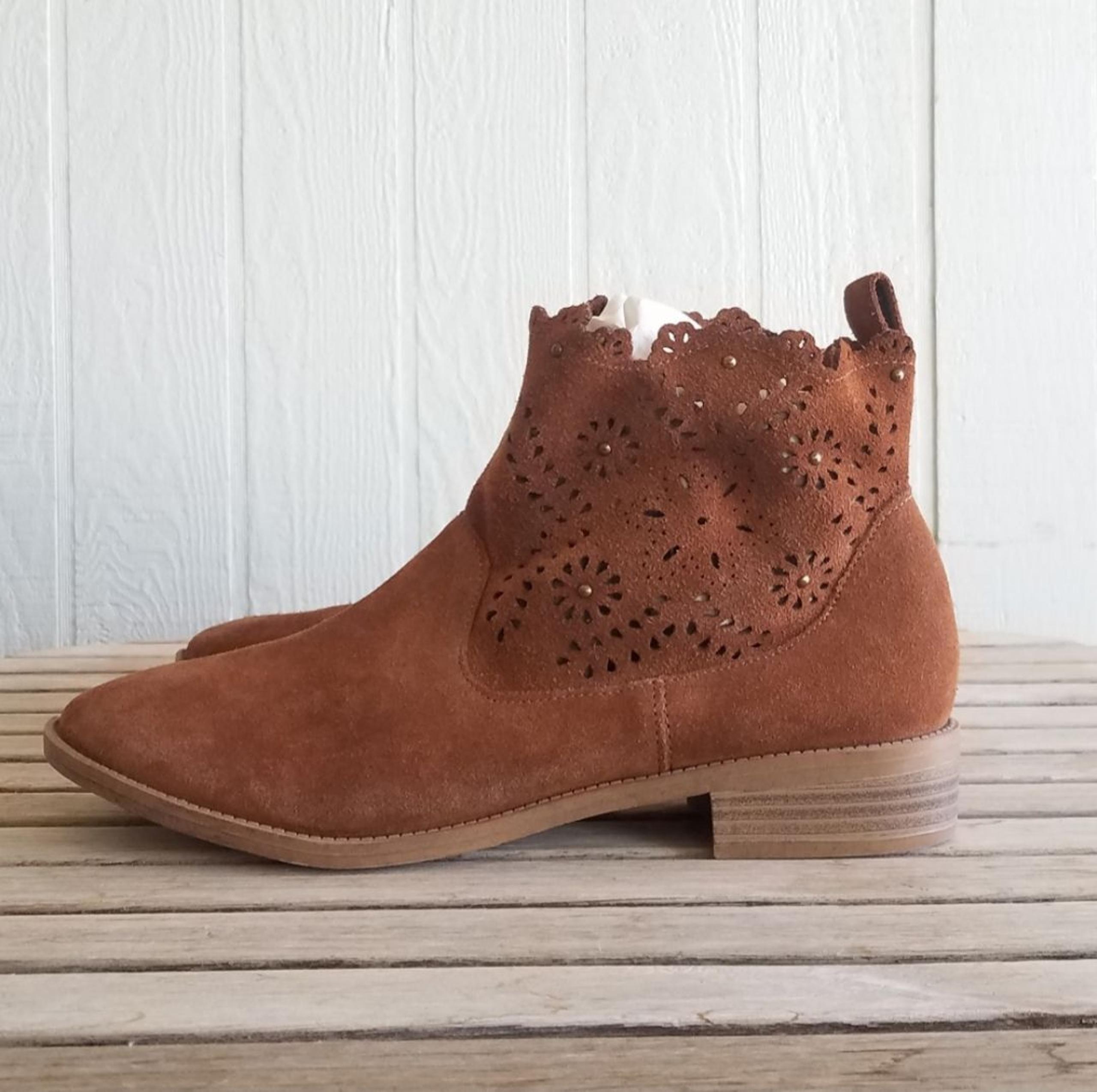 Brown Leather Boots