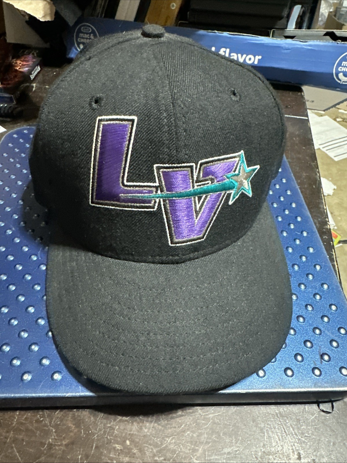 Vintage Las Vegas Stars New Era 5950 Milb Fitted Hat Size 7 1/4 Made in USA