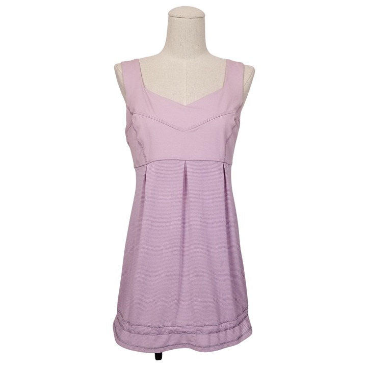 Lululemon Run: Tame Me Tank Rose Quartz Sz 8