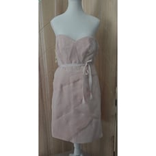 Monique Lhullier Bridesmaid Dress In Blush Pink