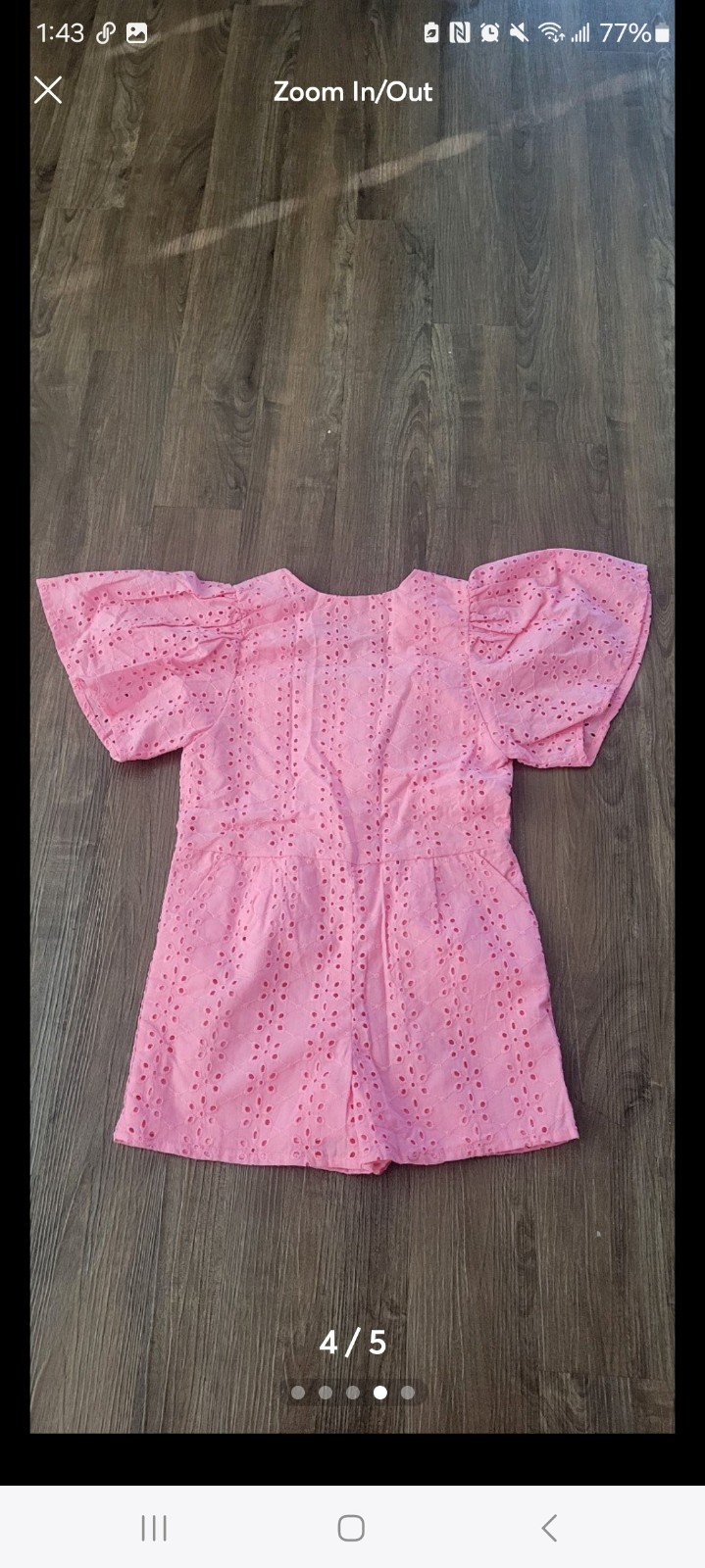 Girls Janie and Jack romper