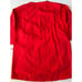 Nike Hot Baseball Jacket Short Sleeve 897383-657 Red Zip Pullover Size M
