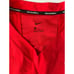 Nike Hot Baseball Jacket Short Sleeve 897383-657 Red Zip Pullover Size M