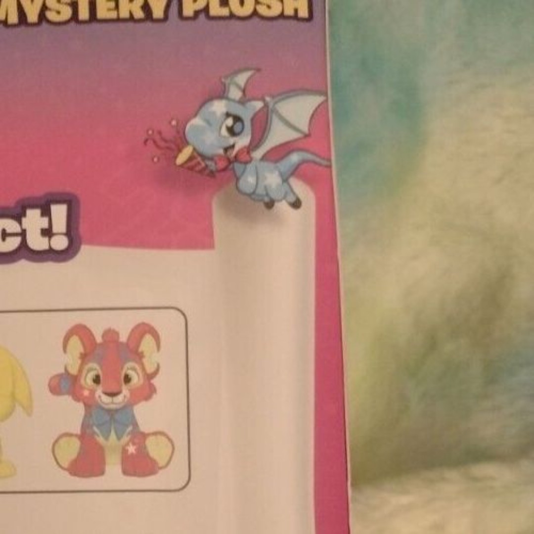 Neopets 25th Anniversary Mystery Plush Kougra Neopet NIOB Sealed In Plastic