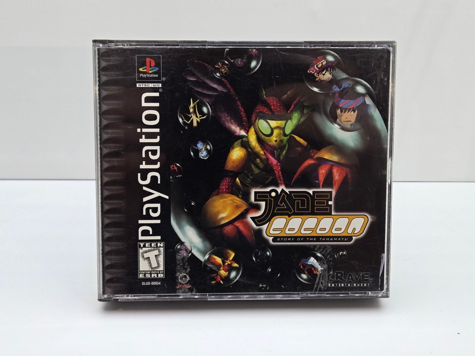 Jade Cocoon Story of the Tamamayu Sony PlayStation 1 PS1 Black Complete CIB