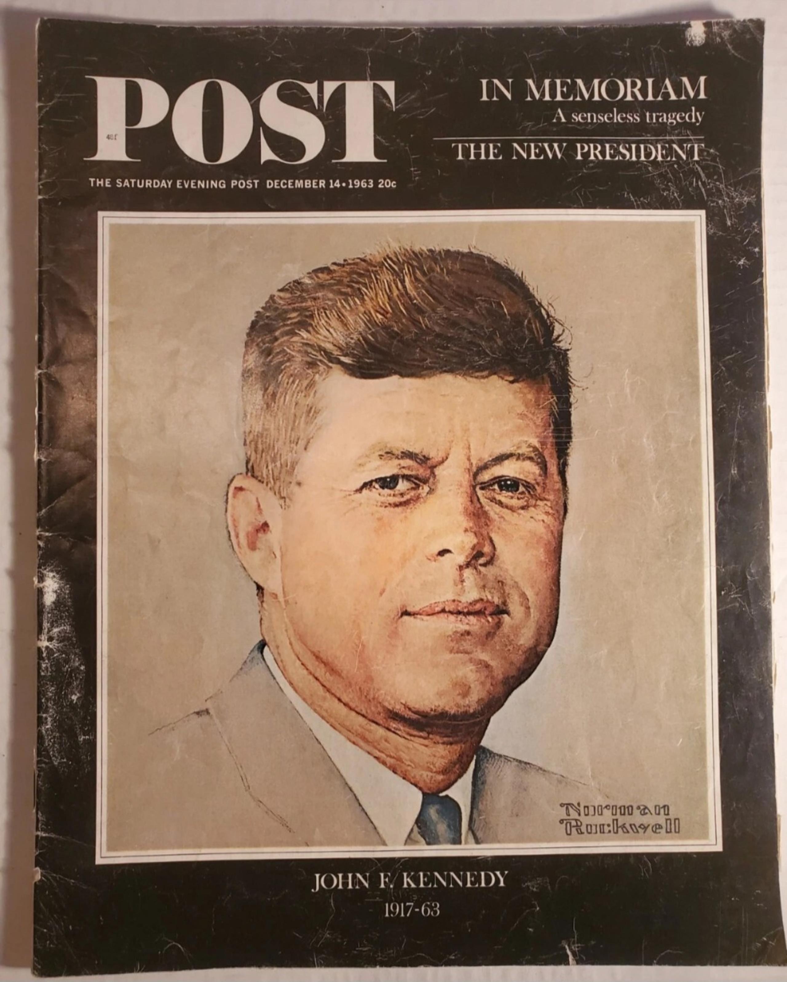 Vintage Saturday Evening Post Magazines.