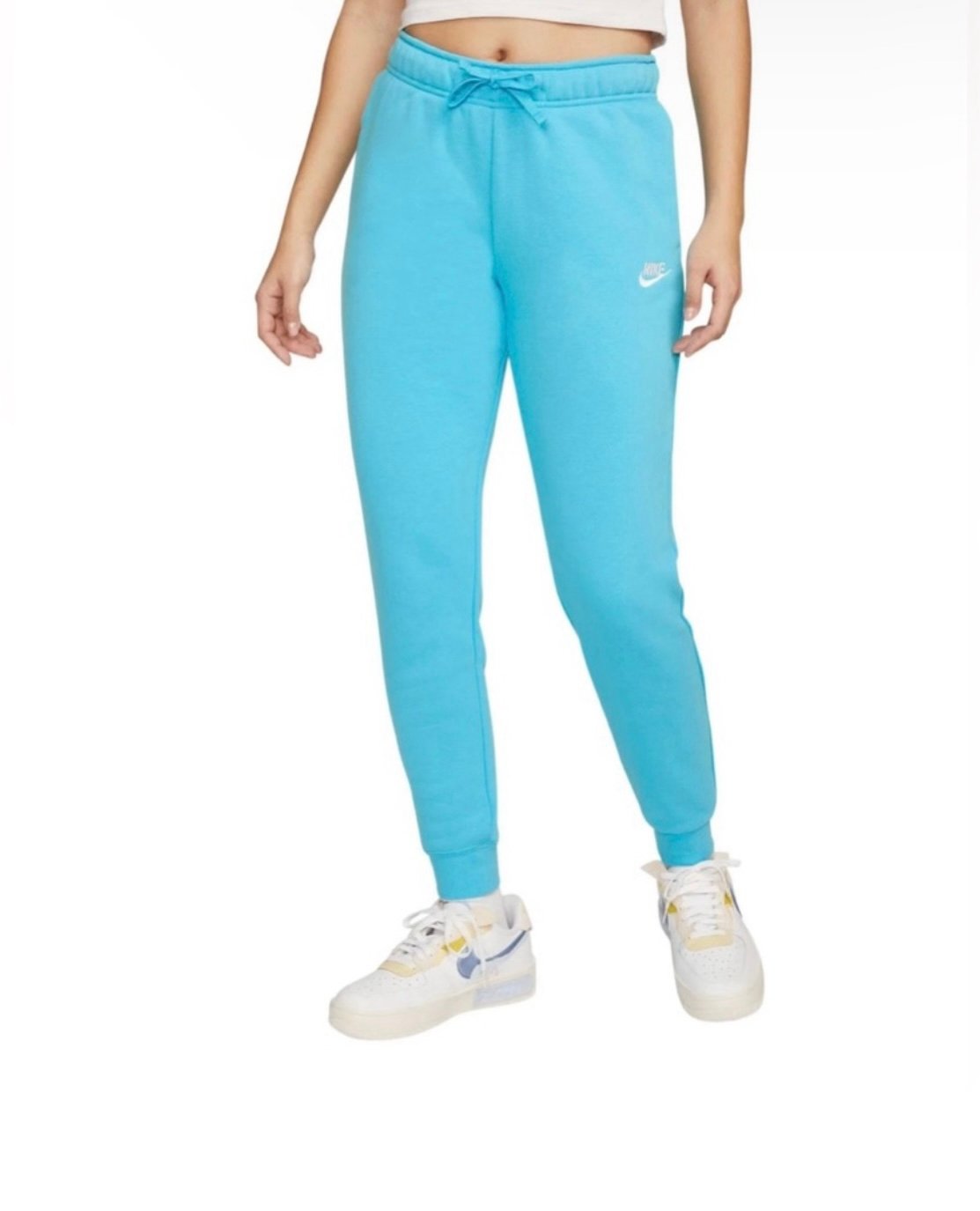 NWT Nike Sportswear Club Fleece Women's Mid-Rise Joggers Size M