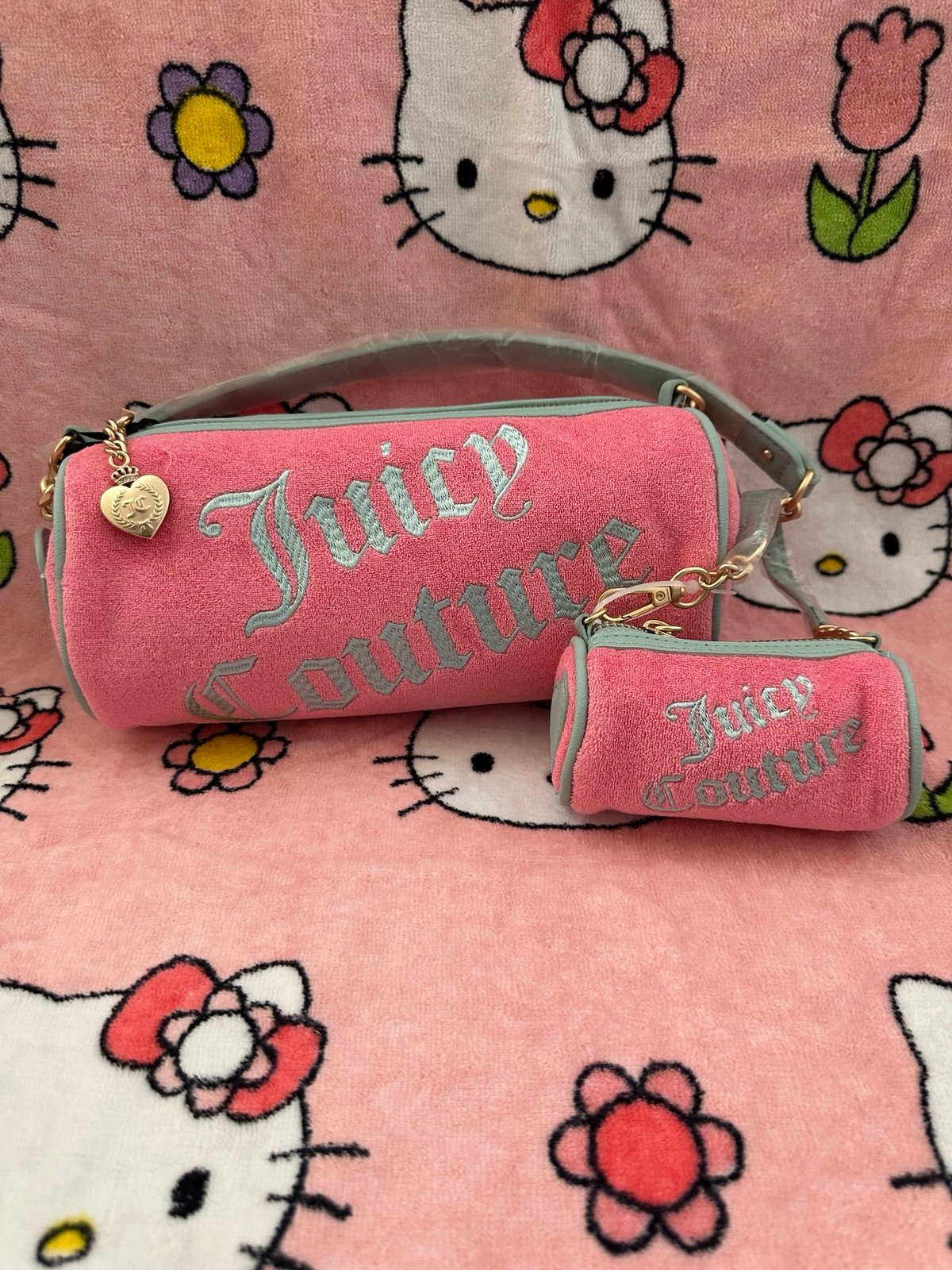 Juicy Couture barrel bag - PINK LEMONADE