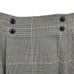 Vintage 80's OBR Skirt Tea Length Pencil Glen Plaid Yellow S Academia Clueless