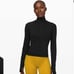 Lululemon always alert 1/2 zip cropped p