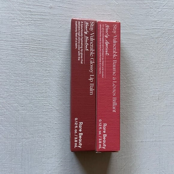NWT Stay Vulnerable Glossy Lip Balm Nearly Neutral Nearly Apricot