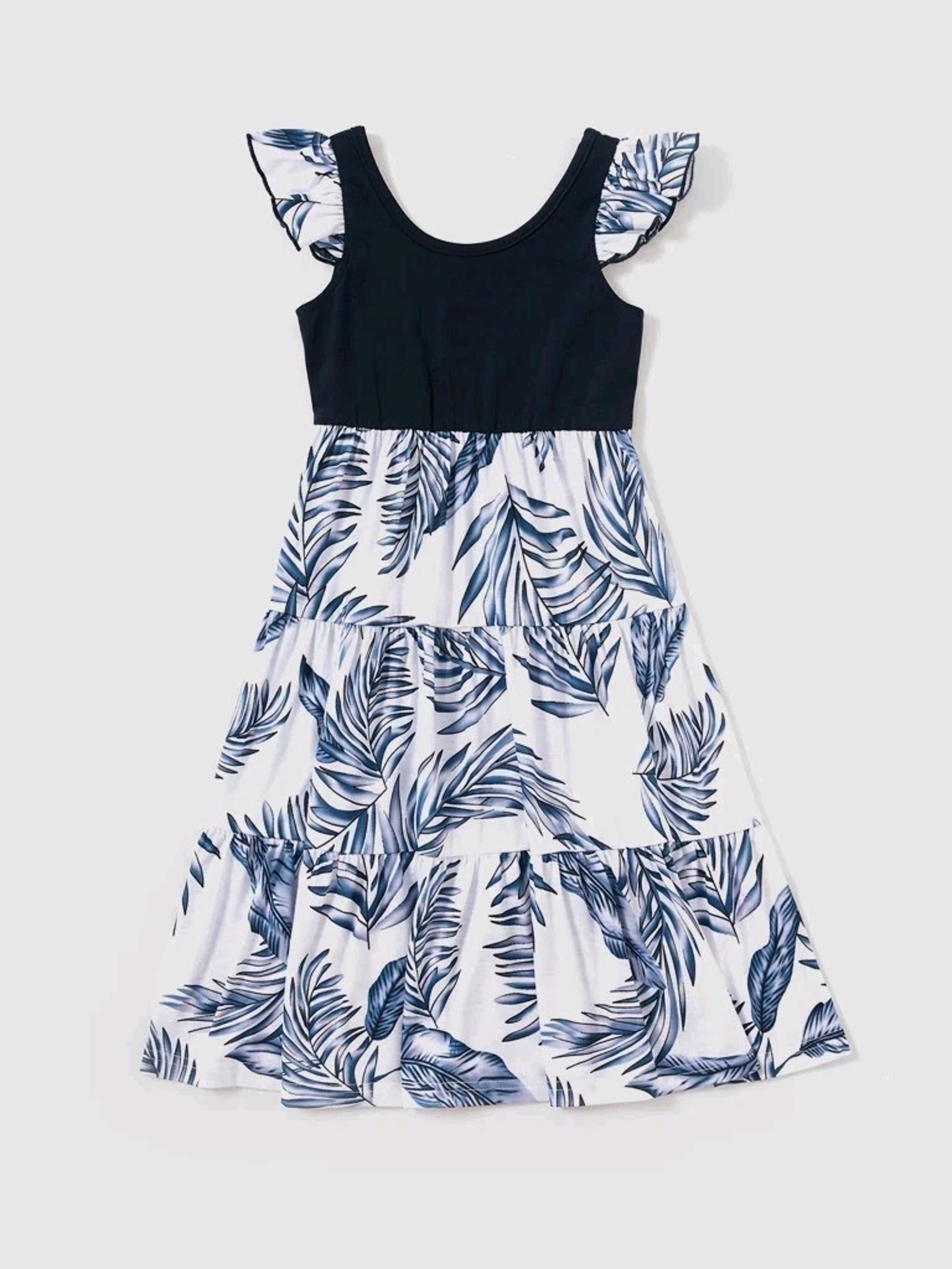 NWT Girl's Floral Blue Summer Maxi Dress 8-9 Years
