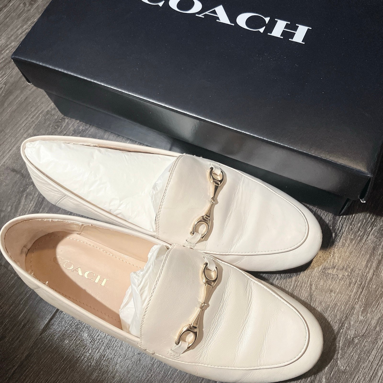 Coach Haley Leather Loafer