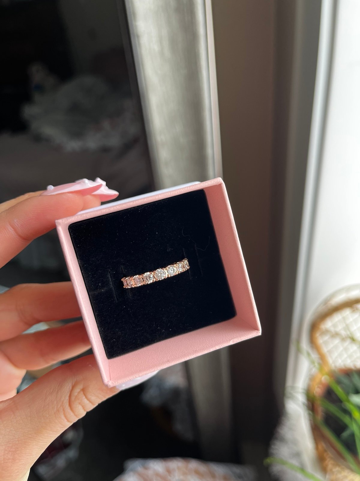 Eternity band Pandora ring