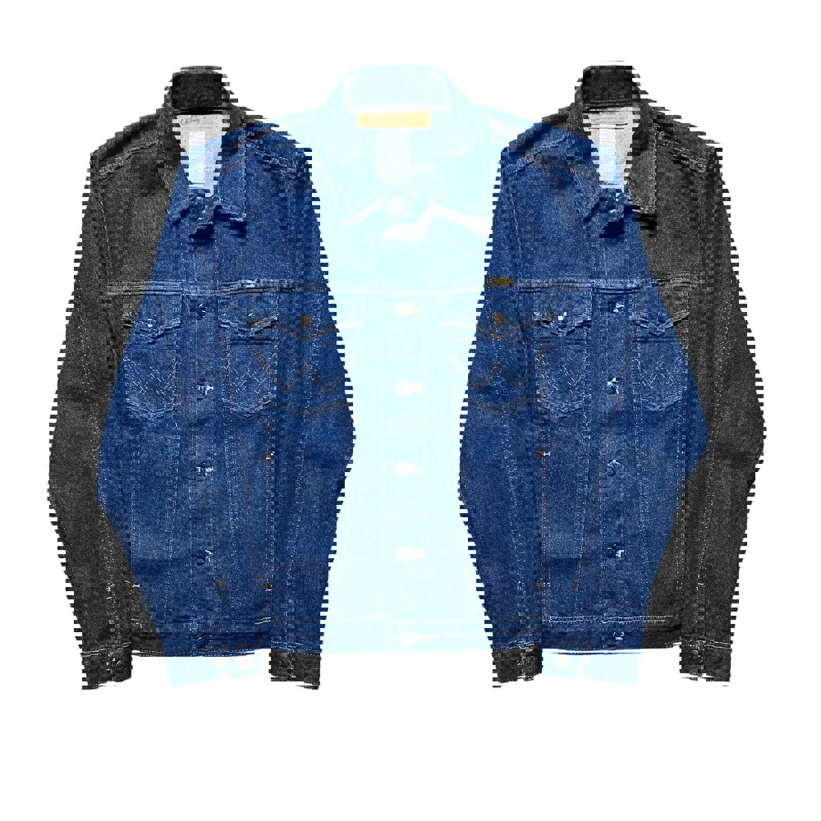 Vintage Wrangler Jacket Men M Western Denim