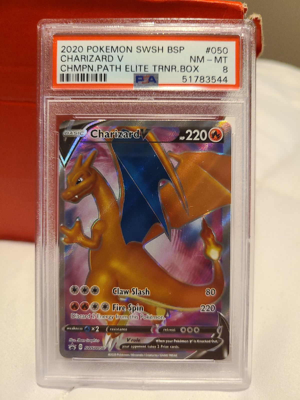 Psa 8 chairzard promo