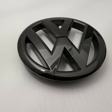 Volkswagen VW Golf Mk6 GTI TSI TDI R20 Front Grille Emblem Black 2010-2014